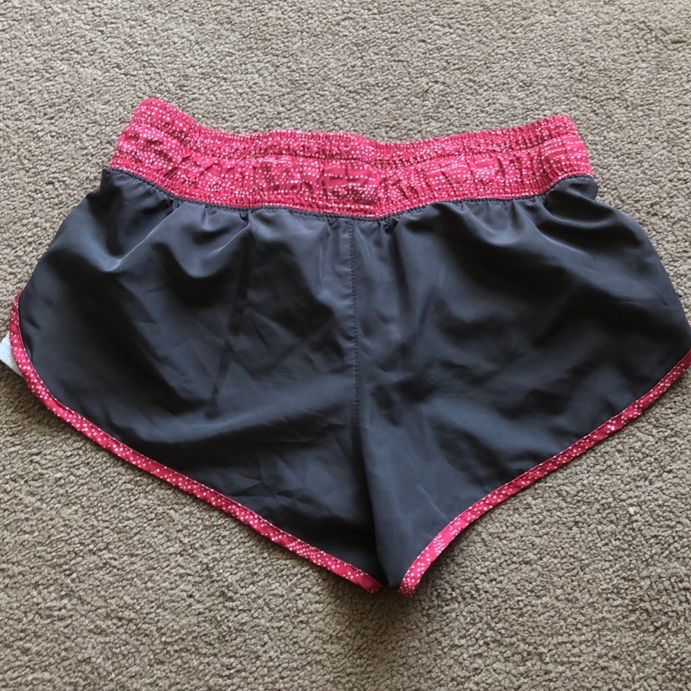 Cute pink and grey gym shorts! Barely worn! - Picture 2 of 3